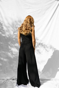 Tuta con cintura in jersey crepe Kaos