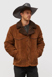 Giacca Wallace Sherpa Lined Corduroy Brixton