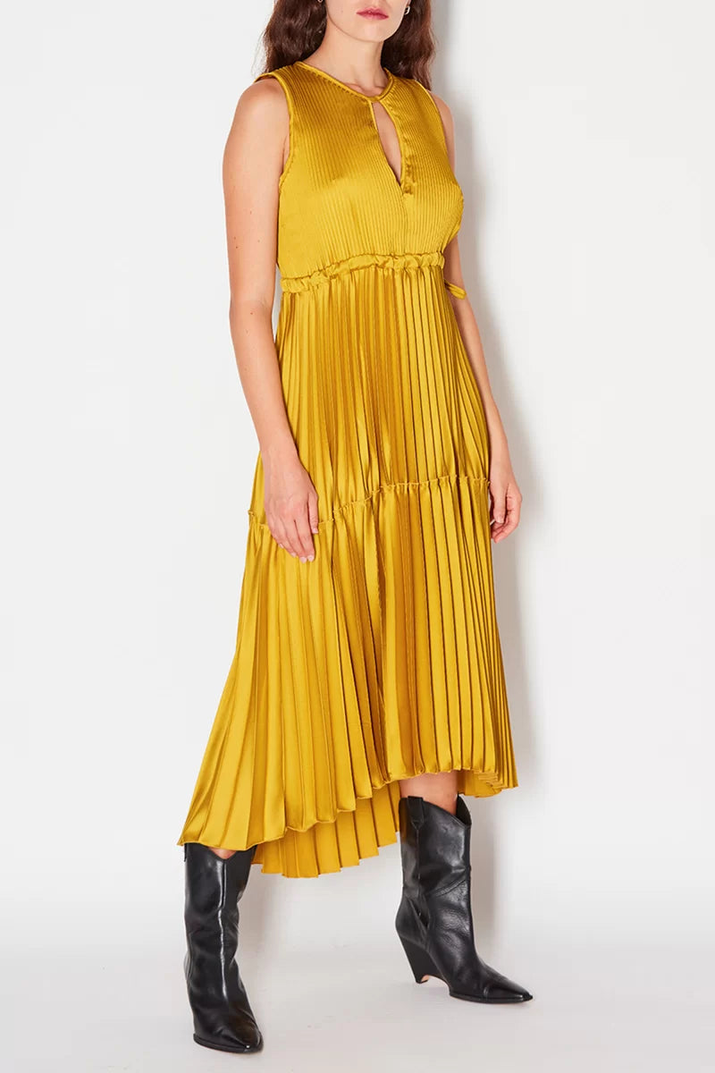 Abito lungo plissè Kaos