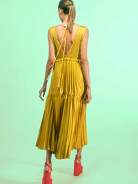 Abito lungo plissè Kaos