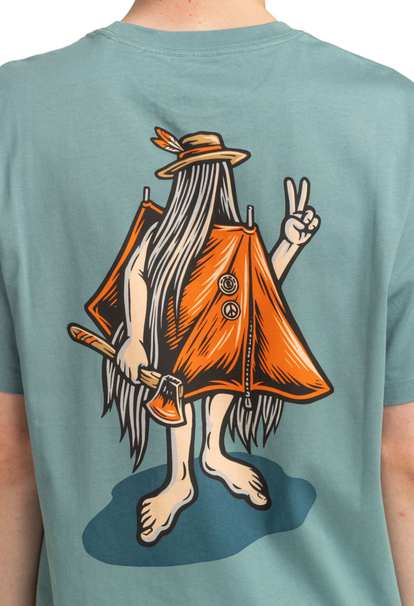 T-shirt Happy Camper Element