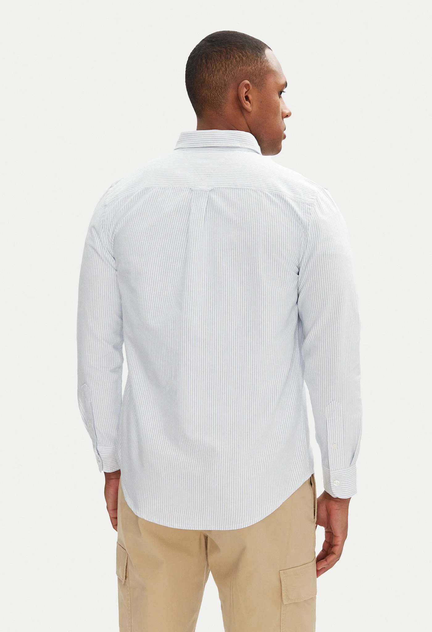 Camicia SLIM OXFORD STRIP Tommy Hilfiger