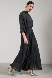 Tuta plissè in georgette Kaos