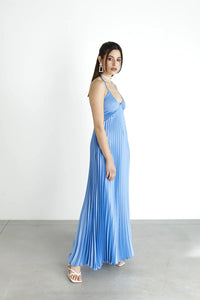Maxi dress plissettato Kaos