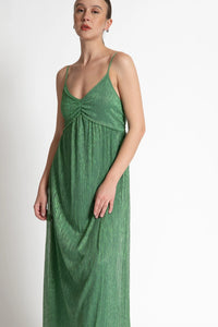 Abito lungo in lurex Kaos