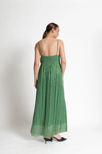 Abito lungo in lurex Kaos