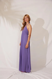 Abito plissé in georgette Kaos