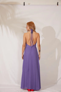 Abito plissé in georgette Kaos