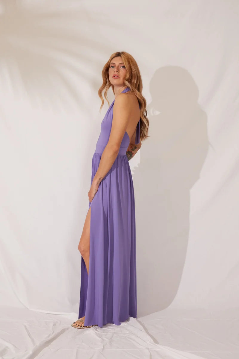 Abito scollo a v in jersey Kaos