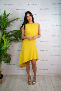 Abito midi asimmetrico Icona