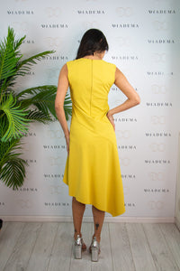 Abito midi asimmetrico Icona