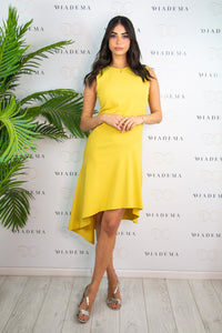 Abito midi asimmetrico Icona