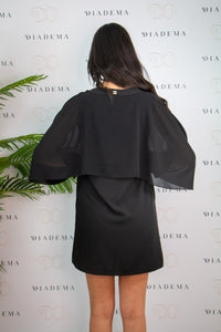 Abito corto con coprispalle Markup