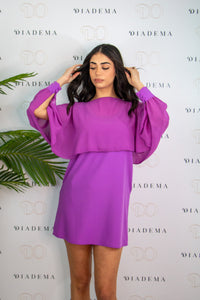 Abito corto con coprispalle Markup