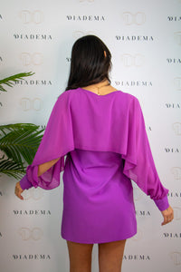 Abito corto con coprispalle Markup