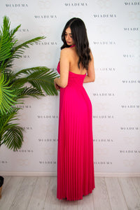 Abito lungo plissé Kaos