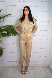 Tuta donna beige Icona