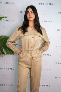 Tuta donna beige Icona