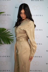 Tuta donna beige Icona