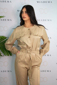 Tuta donna beige Icona