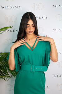 Abito corto con cinta Kaos