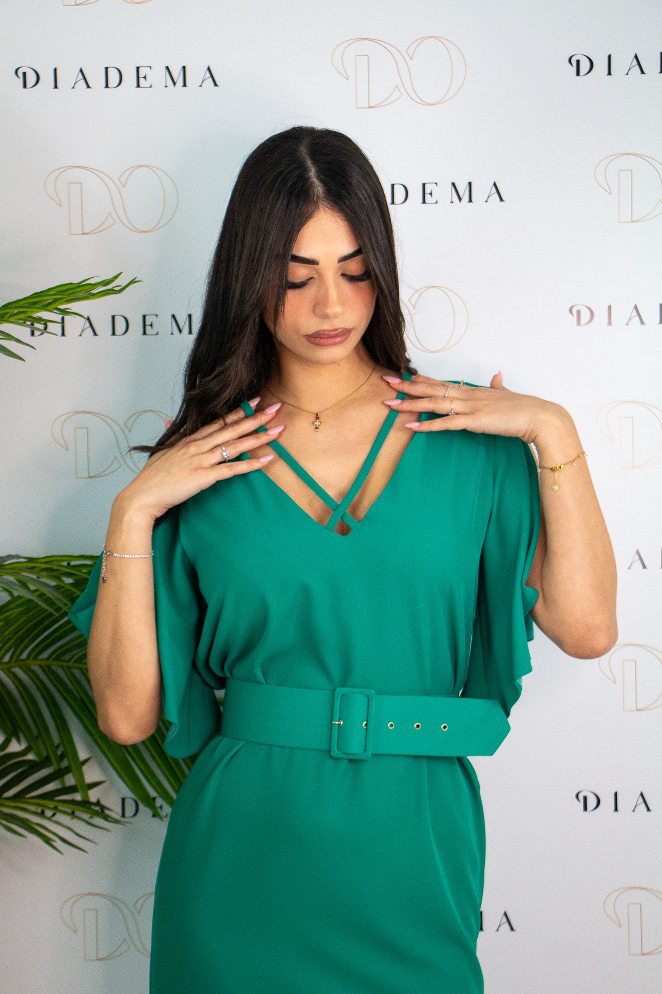 Abito corto con cinta Kaos