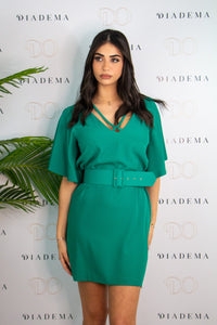 Abito corto con cinta Kaos