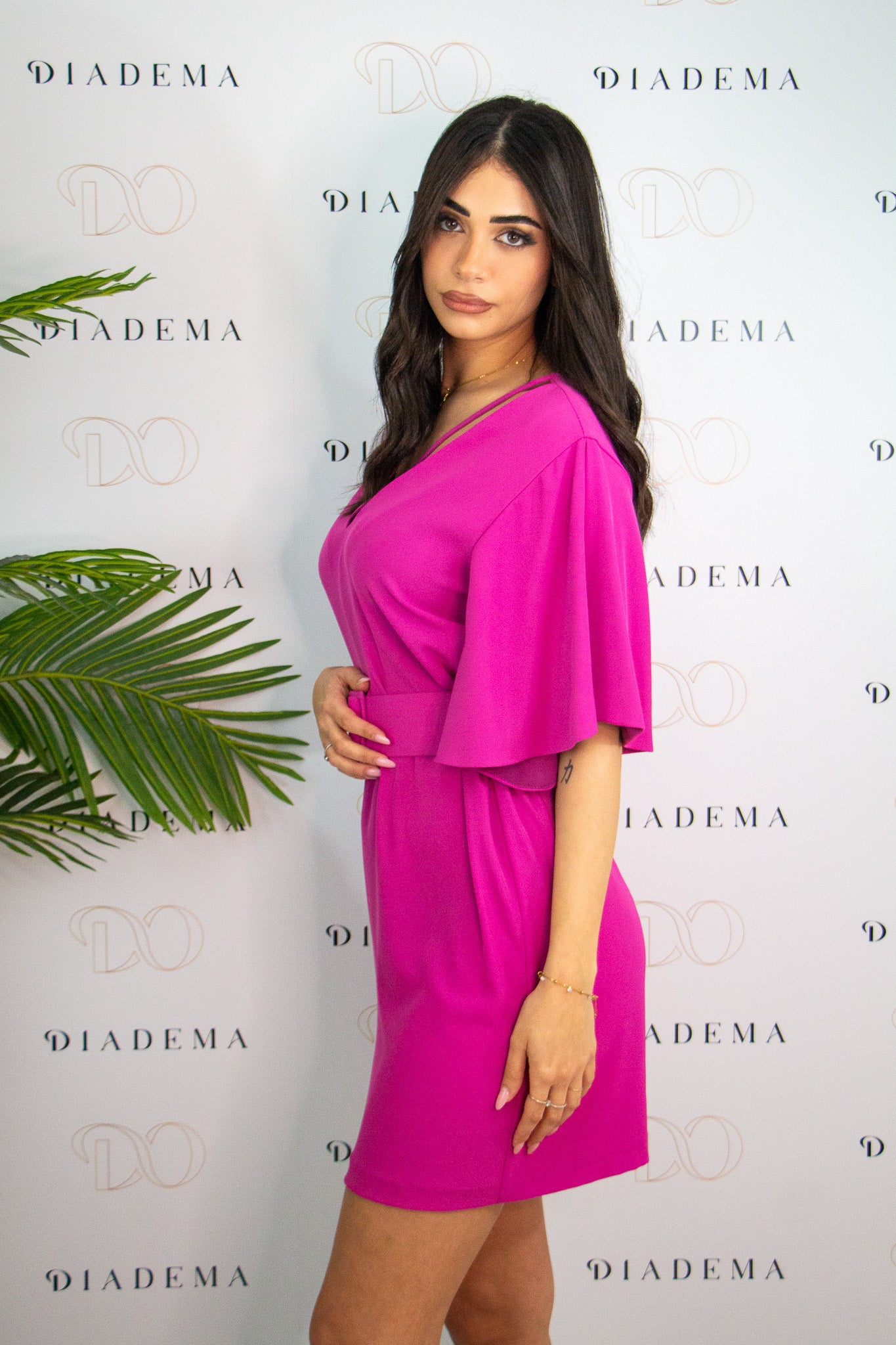 Abito corto con cinta Kaos