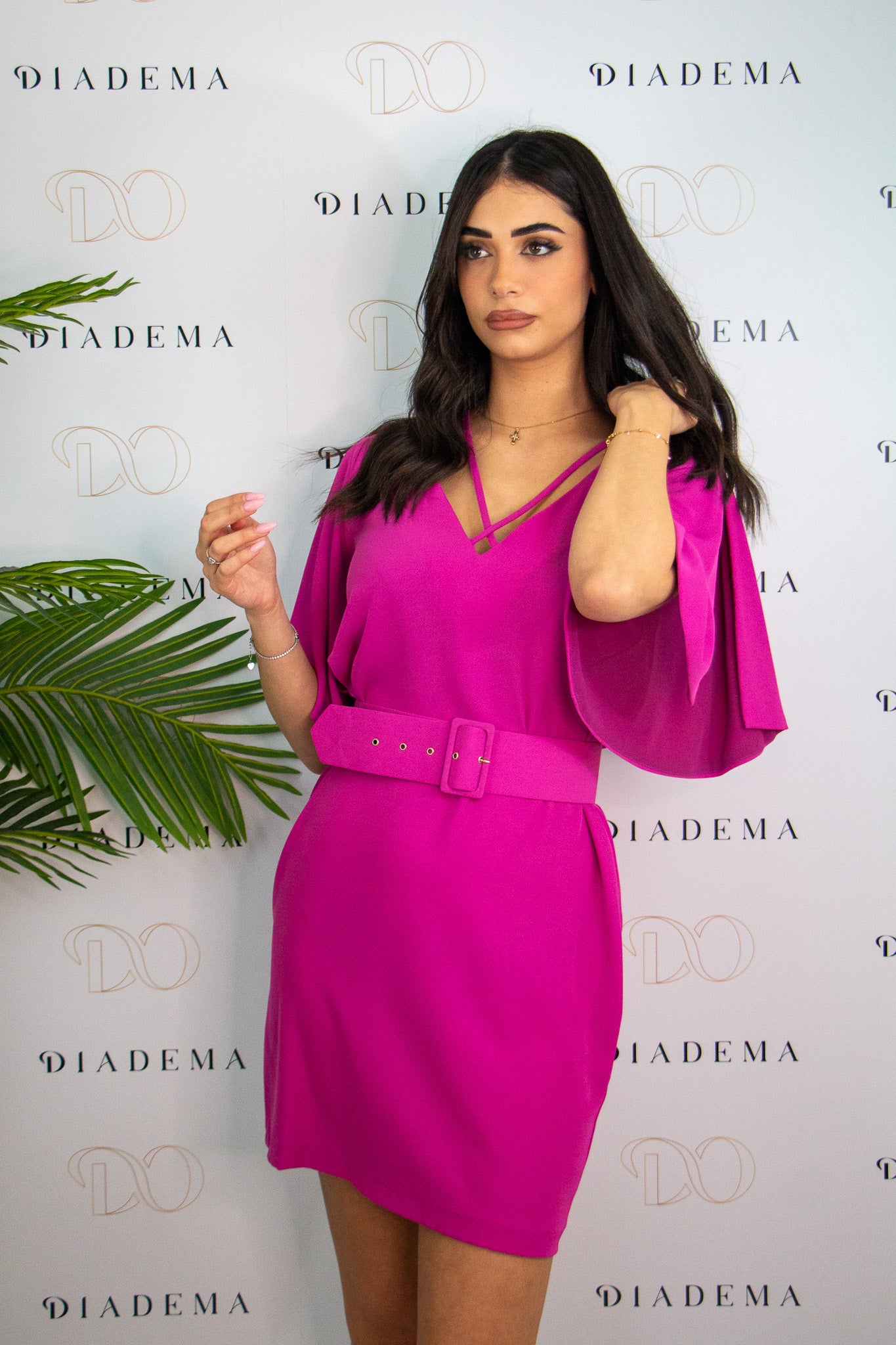 Abito corto con cinta Kaos