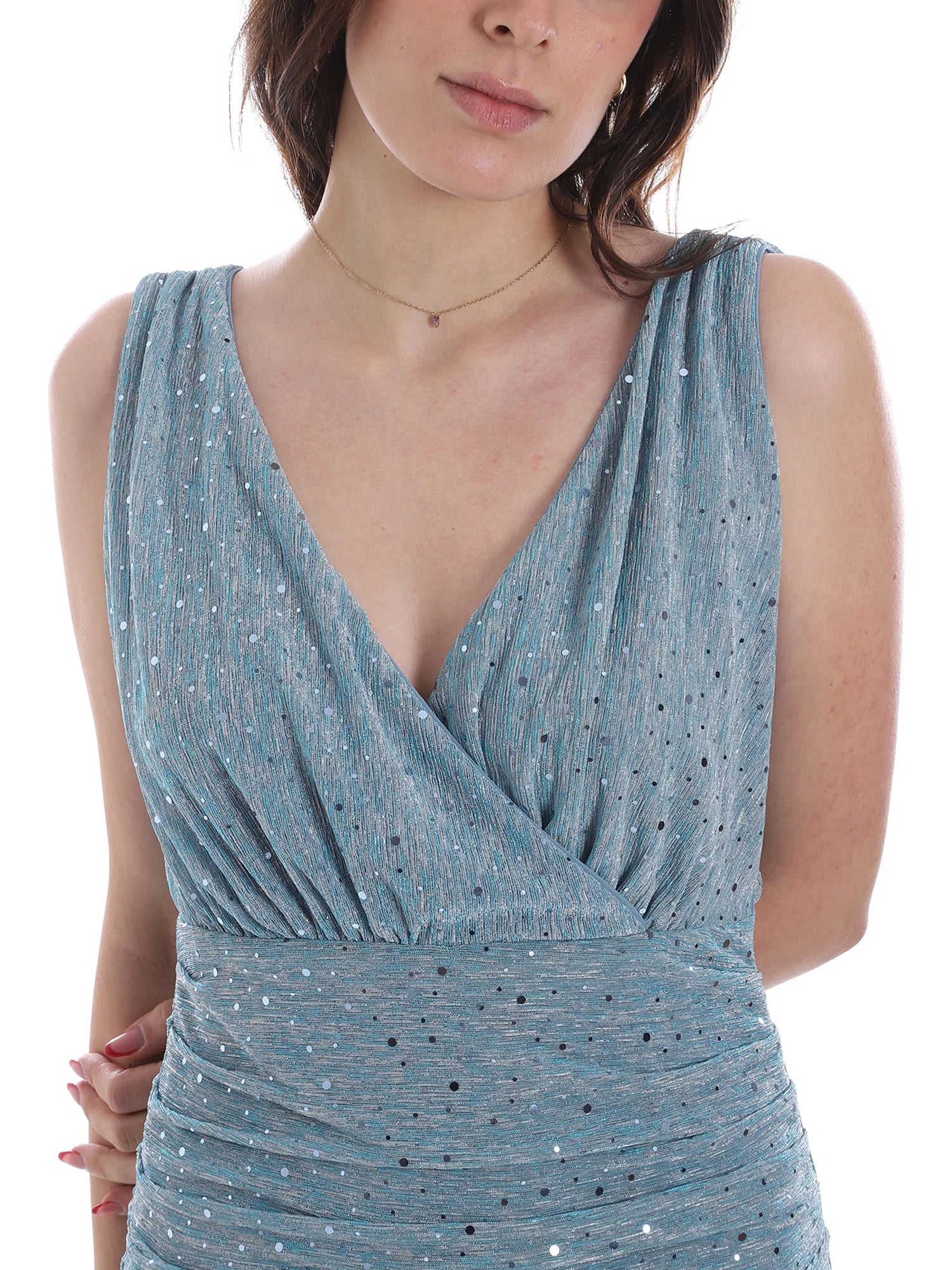 Abito in Jersey con Paillettes Liu-Jo