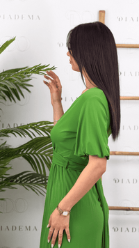 Abito lungo verde Kaos