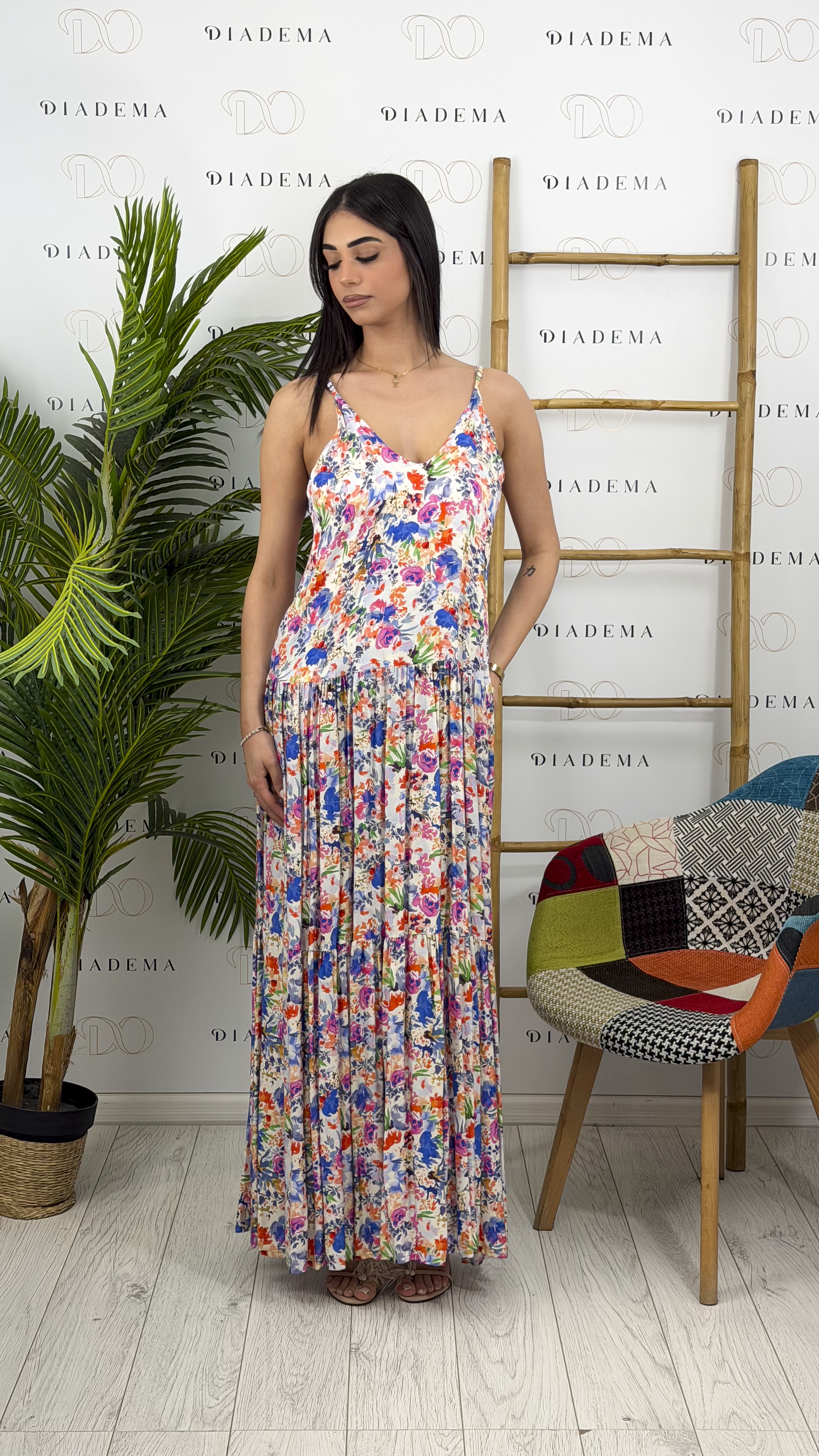 Abito a fiori Kaos