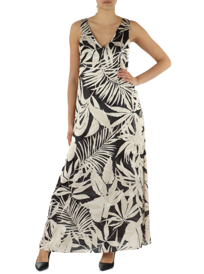 Abito lungo a fantasia Markup