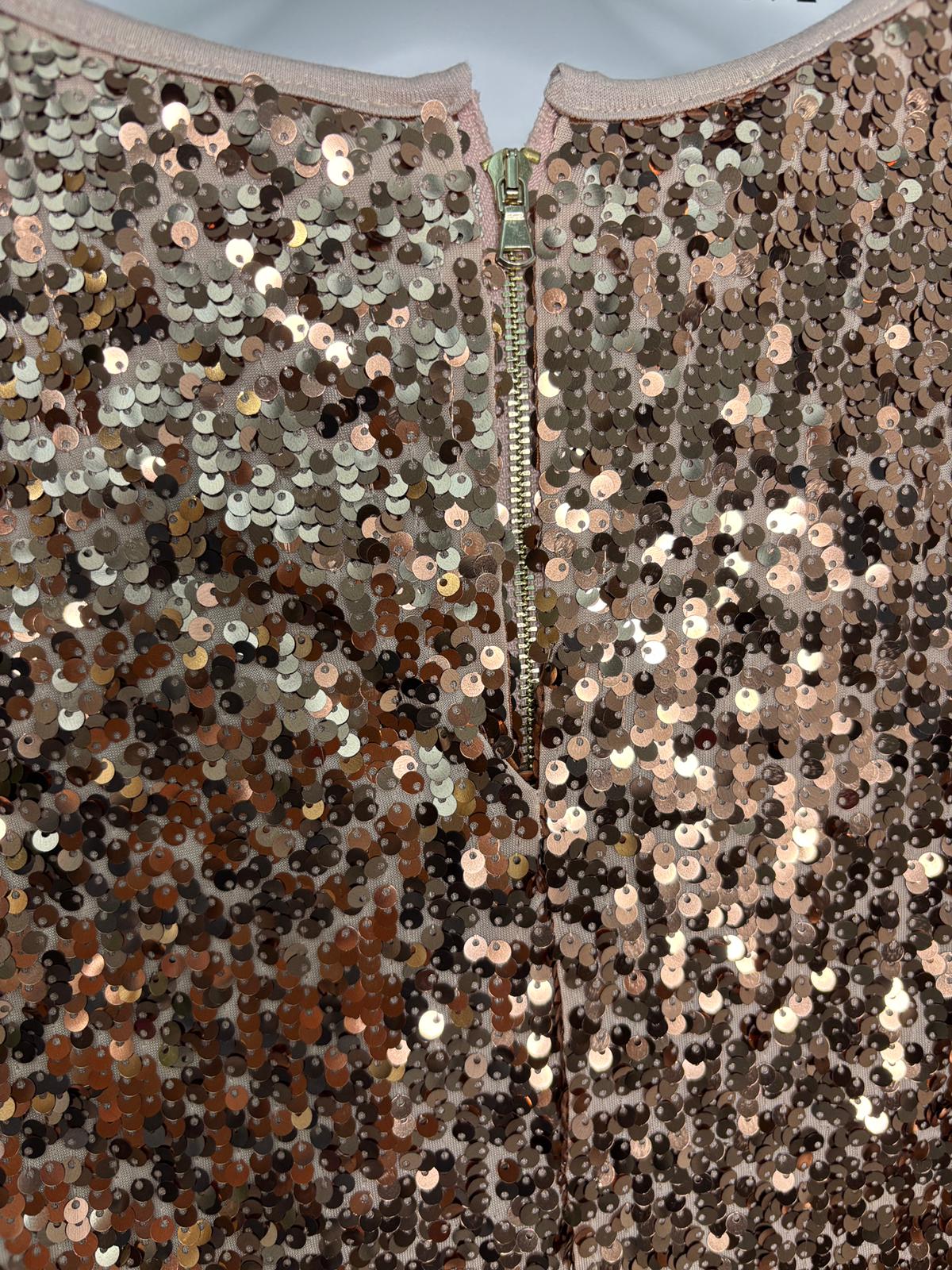 Canotta con paillettes KAOS