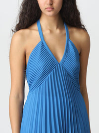 Top plissè in georgette Kaos