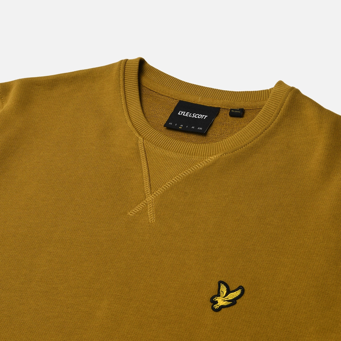 Felpa in cotone con collo rotondo LYLE & SCOTT